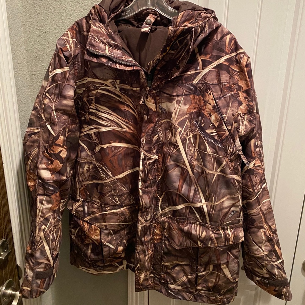 Cabela’s hunting Camo 2-in-1 jacket.